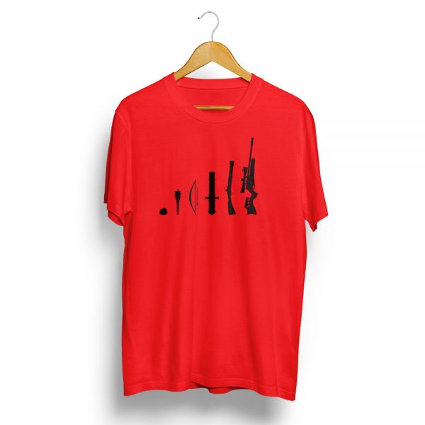 Air Rifle Evolution T-Shirt Red