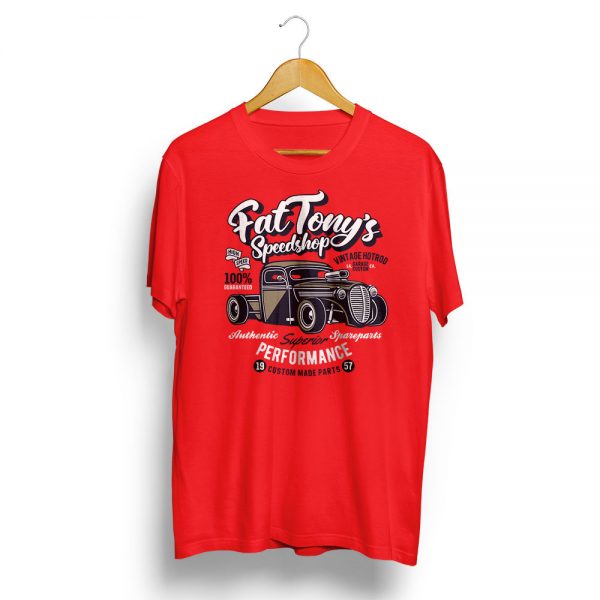 Fat Tonys Speedshop Hot Rod T-Shirt