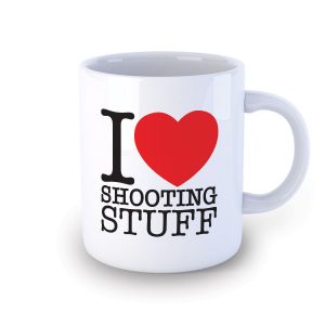 I Love Shooting Stuff Mug