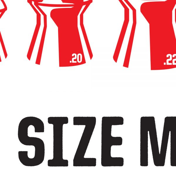 Size Matters Air Rifle T-Shirt Detail