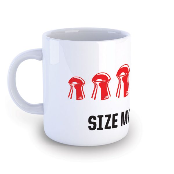 Size Matters Air Rifle Pellet Size Mug