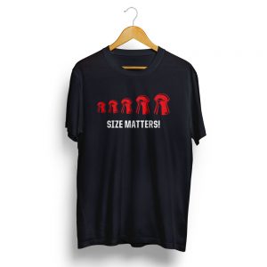 Size Matters Air Rifle T-Shirt Black