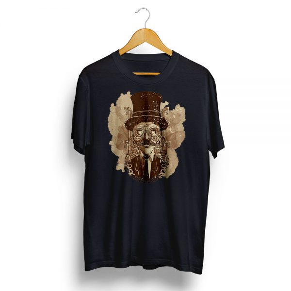 Steampunk Man Illiustration T-shirt