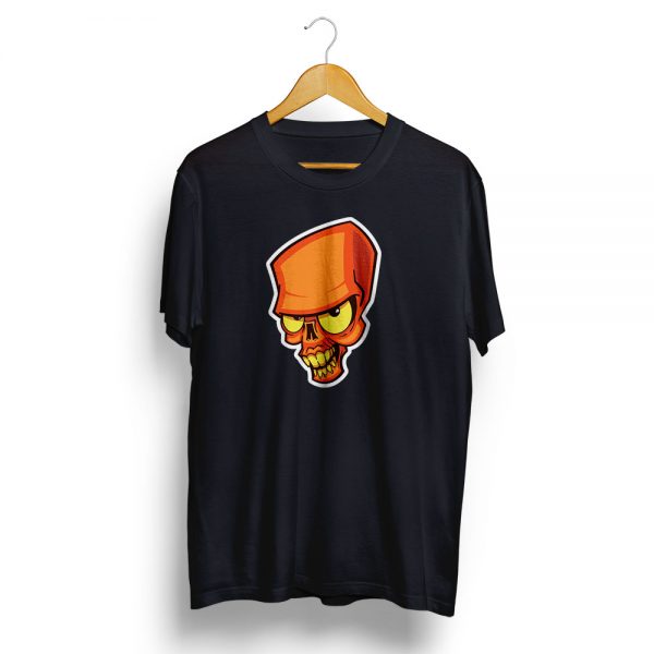 Crazy Skull Black T-Shirt