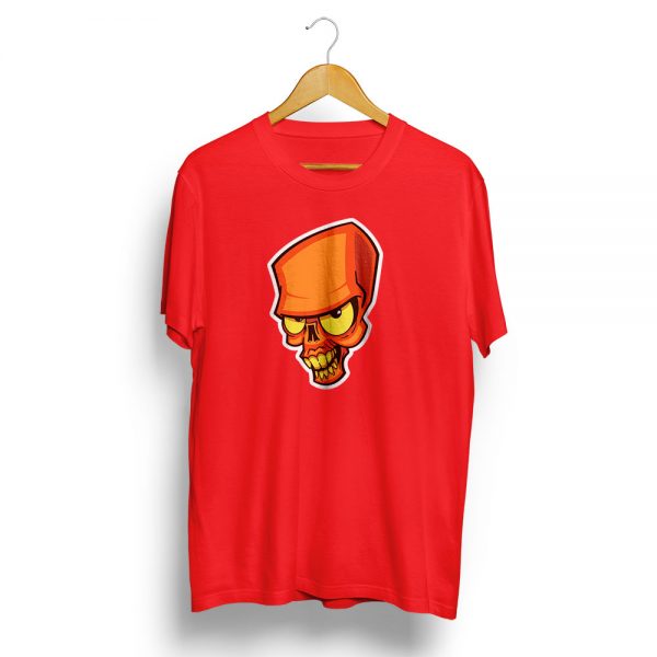 Crazy Skull Red T-Shirt