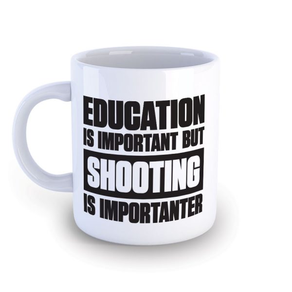 Shooting Is Importanter Mug