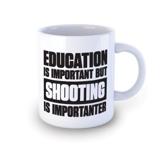 Shooting Is Importanter Mug